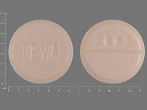 Hydrochlorothiazide 25 mg TEVA 2083