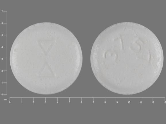 Pill 3757 Logo White Round is Lisinopril