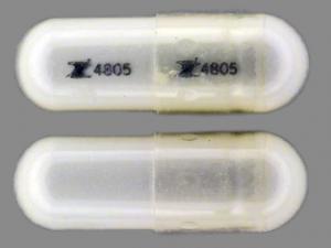 Pill Z 4805 Z4805 White Capsule-shape is Oxazepam