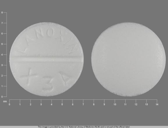 Lanoxin 250 mcg (0.25 mg) LANOXIN X3A