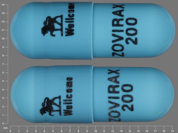Zovirax 200 mg Wellcome ZOVIRAX 200