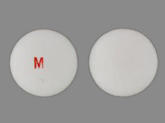 M-pilleri on 100 mg tiolaa