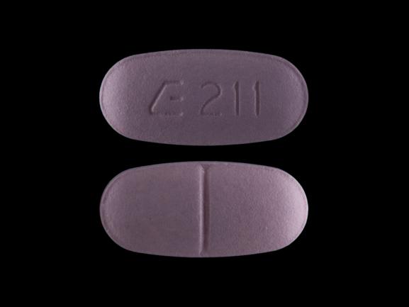 Benazepril hydrochloride and hydrochlorothiazide 20 mg / 12.5 mg E 211