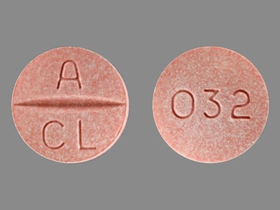 Pill A CL 032 Pink Round is Atacand.