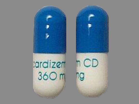 Cardizem CD 360 mg cardizem CD 360 mg