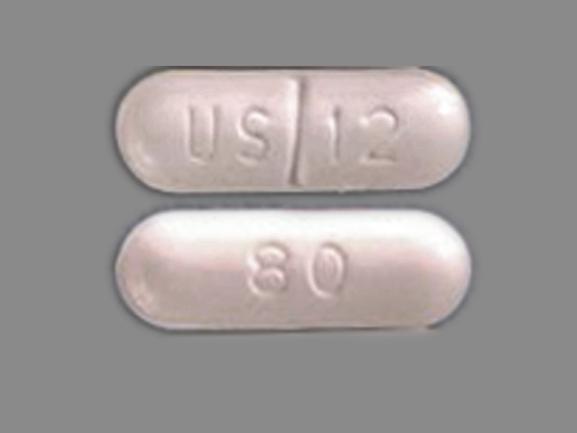 Pill US 12 80 is Sorine 80 mg