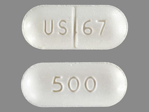 Pill US 67 500 is Niacor 500 mg