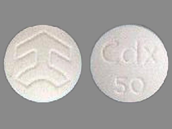 Pill Cdx 50 Logo is Casodex 50 mg