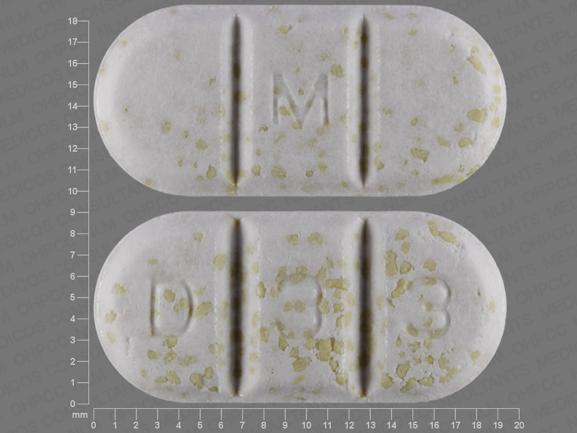 Pill M D 3 3 White Oval is Doxycycline Hyclate Delayed-Release