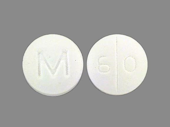Maprotiline hydrochloride 25 mg 6 0 M