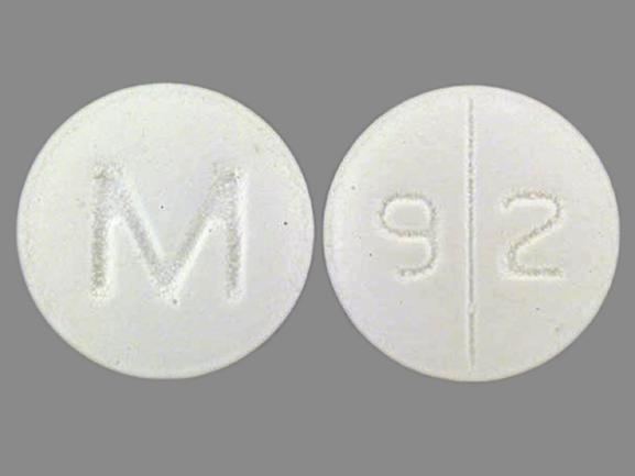 Pill 9 2 M White Round is Maprotiline Hydrochloride