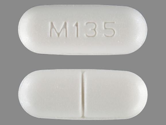 Pill M135 White Oval is Diltiazem Hydrochloride