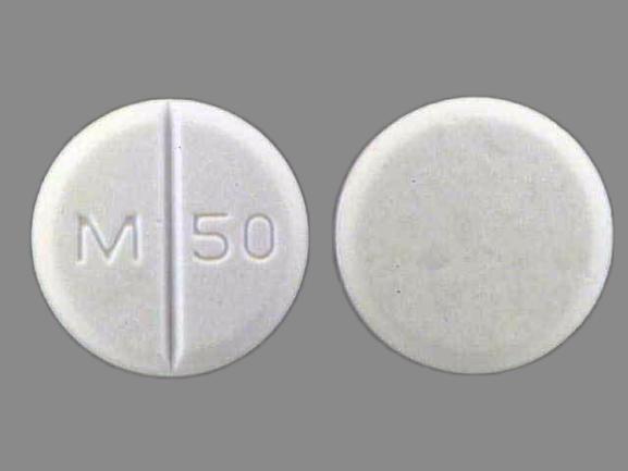 La pilule M 50 est du Chlorothiazide 250 mg