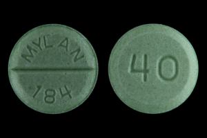 Propranolol hydrochloride 40 mg 40 MYLAN 184