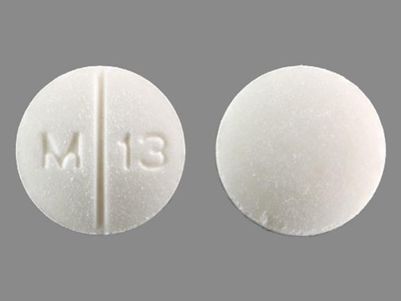 Pill M 13 White Round is Tolbutamide