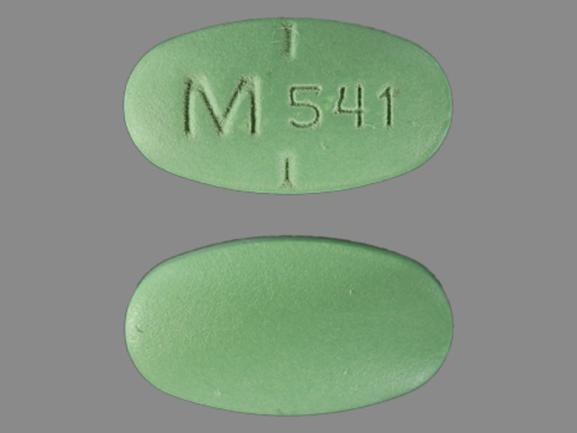 Pill M 541 Green Oval is Cimetidine