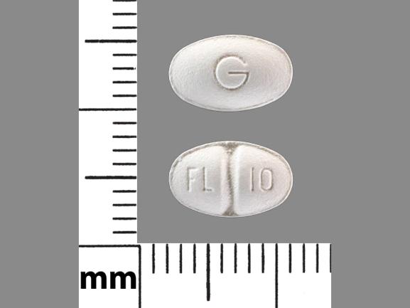 Fluoxetine hydrochloride 10 mg G FL 10