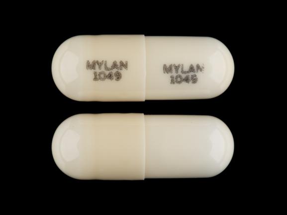 Doxepin hydrochloride 10 mg MYLAN 1049 MYLAN 1049