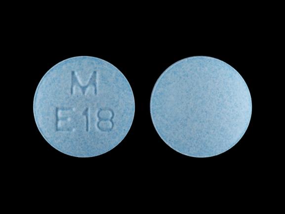 Enalapril maleate 20 mg M E18