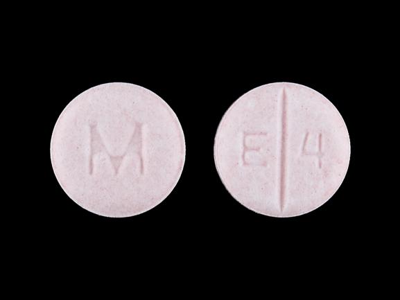 Pill M E 4 Pink Round is Estradiol