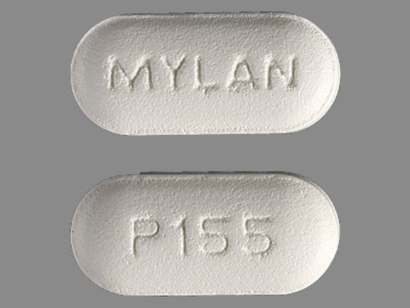 Hap MYLAN P155, Metformin Hidroklorür ve Pioglitazon Hidroklorür 500 mg / 15 mg'dır (baz)