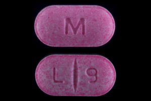 M L 9 Pill Images Pink Capsule Shape