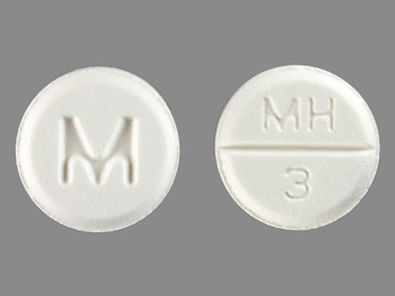 Midodrine hydrochloride 10 mg M MH 3