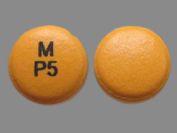 Paroxetine hydrochloride extended-release 37.5 mg M P5
