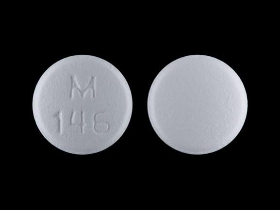 Pill M 146 White Round is Spironolactone