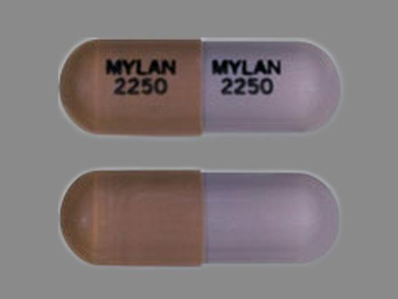 Mycophenolate mofetil 250 mg MYLAN 2250 MYLAN 2250