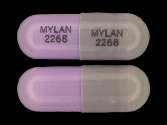 Terazosin hydrochloride 5 mg MYLAN 2268 MYLAN 2268