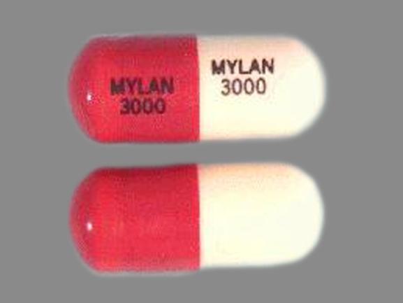 Meclofenamate sodium 100 mg MYLAN 3000 MYLAN 3000