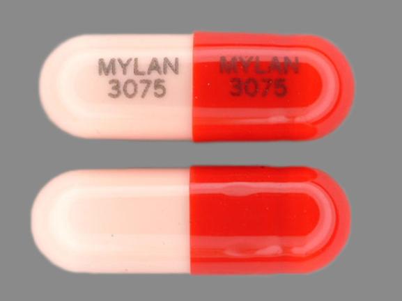 Clomipramine hydrochloride 75 mg MYLAN 3075 MYLAN 3075