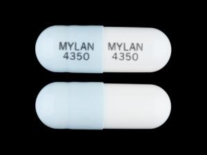 Fluoxetine hydrochloride 40 mg MYLAN 4350 MYLAN 4350