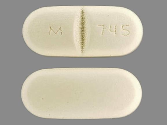 Pill M 745 Beige Oval is Benazepril Hydrochloride and Hydrochlorothiazide