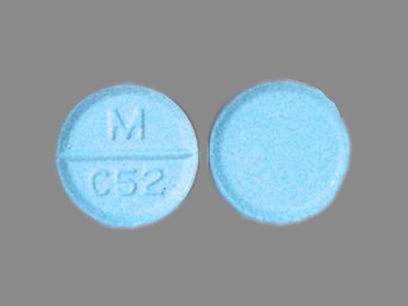 Carbidopa and levodopa (orally disintegrating) 25 mg / 100 mg M C52