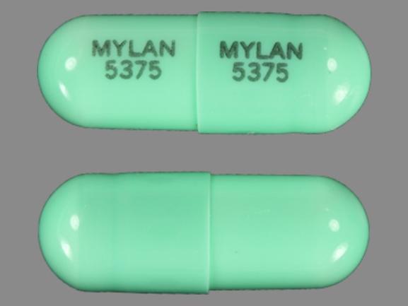 Doxepin hydrochloride 75 mg MYLAN 5375 MYLAN 5375