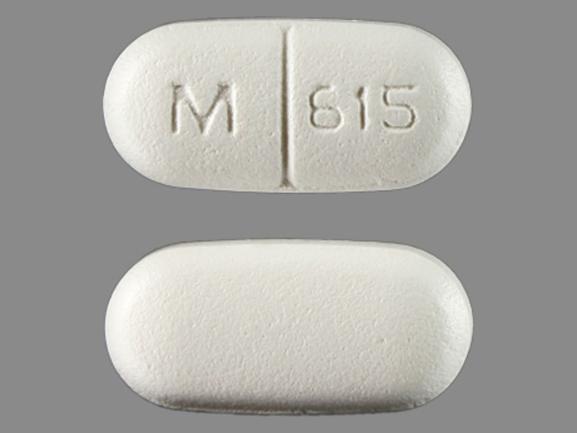 Pill M 615 White Capsule/Oblong is Levetiracetam