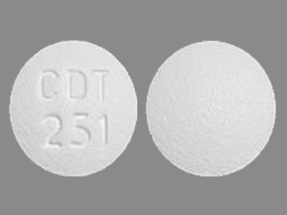 Amlodipine besylate and atorvastatin calcium 2.5 mg / 10 mg CDT 251