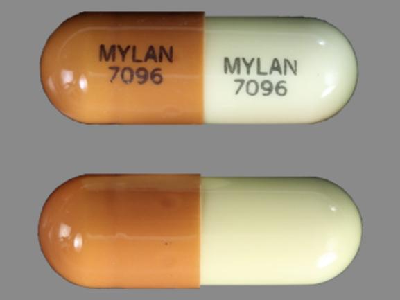 Bromocriptine mesylate 5 mg MYLAN 7096 MYLAN 7096