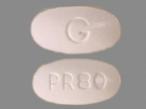 Pravastatin sodium 80 mg G PR 80