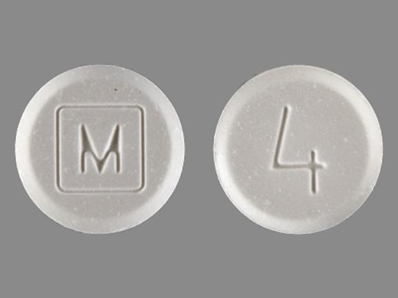 Acetaminophen and codeine phosphate 300 mg / 60 mg 4 M