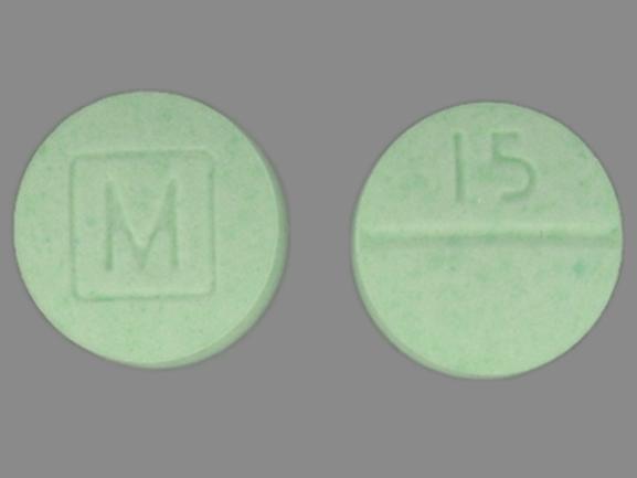 Oxycodone Hydrochloride 15 M