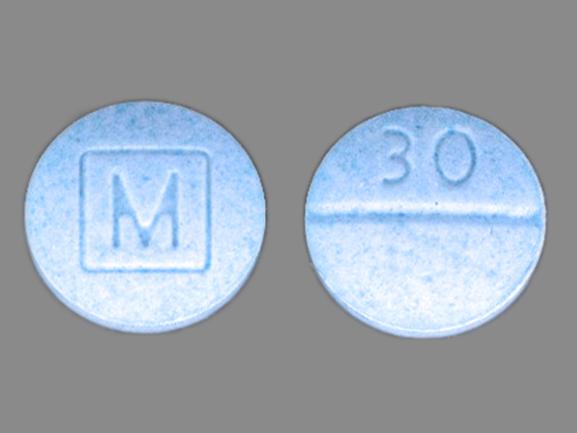 30 M Pill Blue Round 6 00mm Drugs Com Pill Identifier