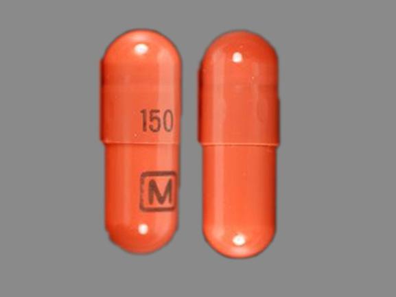 Imipramine pamoate 150 mg M 150