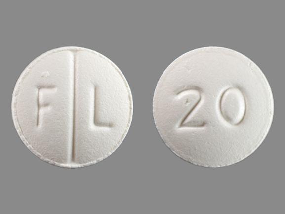 Lexapro 20 mg F L 20