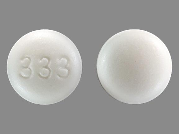 Pill 333 White Round is Campral