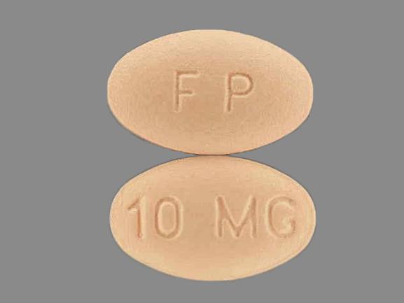 Pill F P 10 MG Beige Oval is Celexa