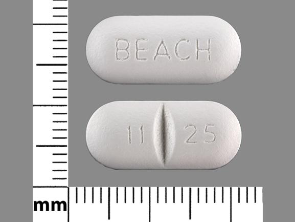 Pill BEACH 11 25 er K-Phos Neutral 155 mg / 982 mg