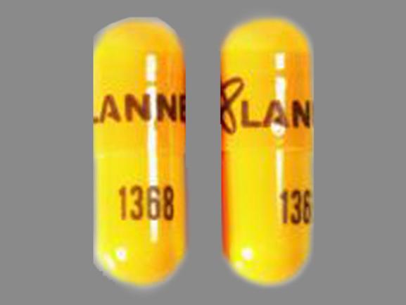 Danazol 100 mg Logo LANNETT 1368